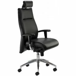 Summit Essence Executive Leather Chair With Headrest