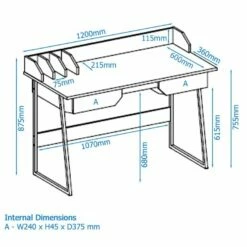Gibson Home Office Desk -Office Furniture Sales 2024 113158