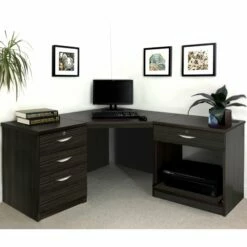 Agency Terra Home Office Compact Corner Desk