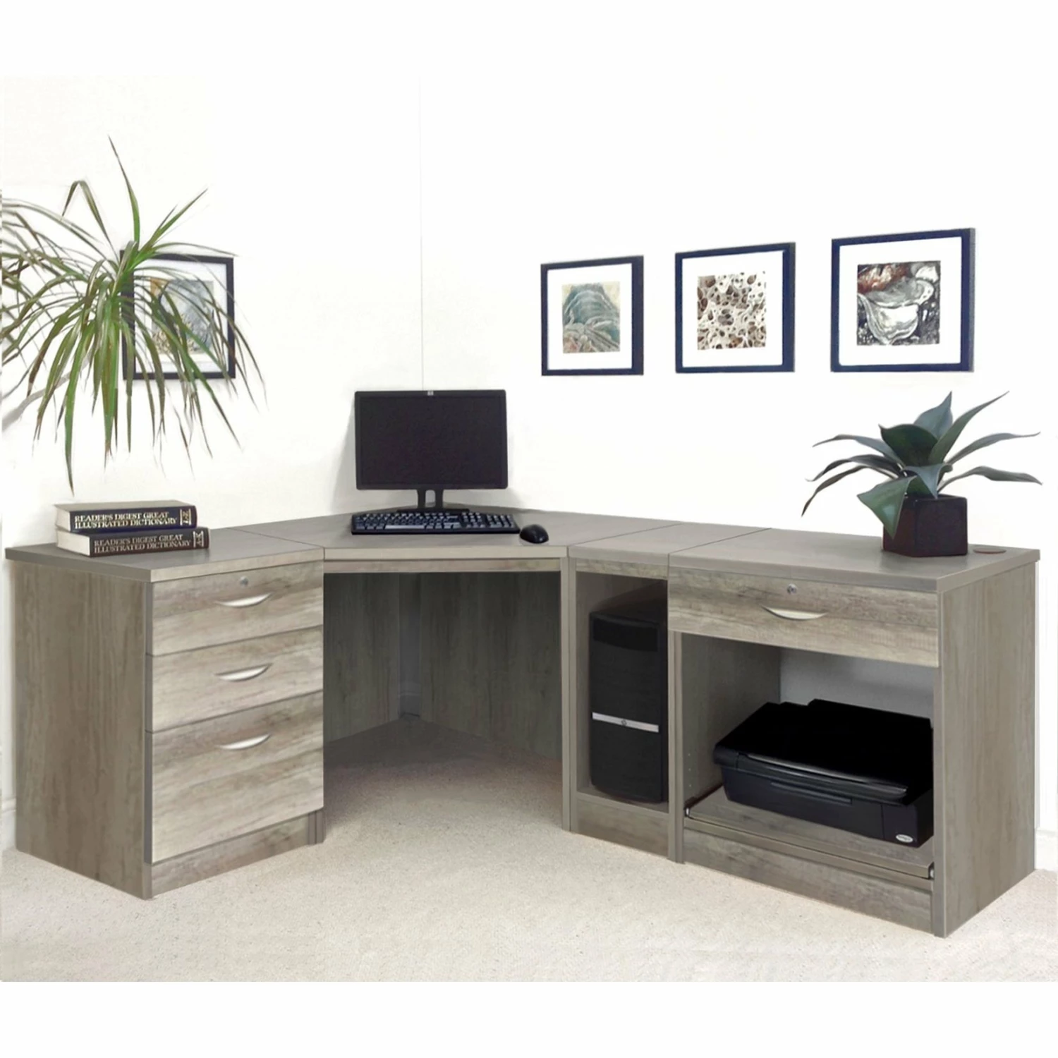 Agency Neo Home Office Corner Desk 4 Agency Neo Home Office Corner Desk - Image 4
