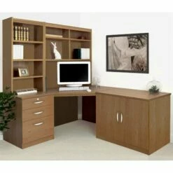 Agency Metro Home Office Corner Unit 8 Agency Metro Home Office Corner Unit -Office Furniture Sales 2024 113789