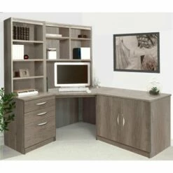 Agency Metro Home Office Corner Unit 9 Agency Metro Home Office Corner Unit -Office Furniture Sales 2024 113792