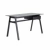 Iconic Glass Home Office Desk Single Drawer