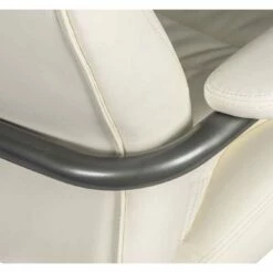 Goliath Bariatric 24 Hour 27 Stone White Leather Faced Manager Chair -Office Furniture Sales 2024 115306