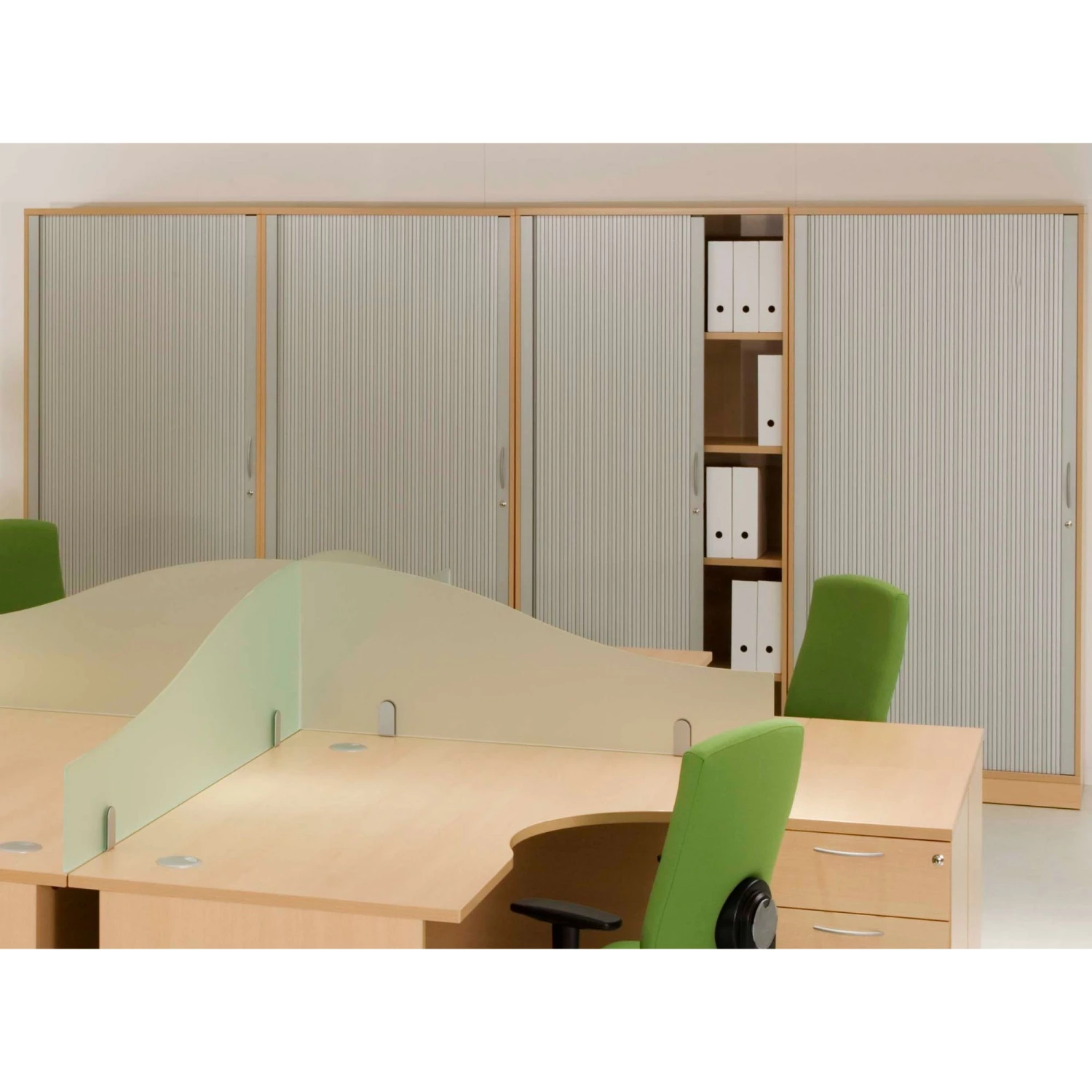 Heron Tambour Cupboards 2 Heron Tambour Cupboards - Image 2