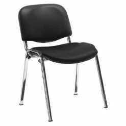 Swift Vinyl Conference Chair Chrome Frame (Pack Of 4 Chairs) -Office Furniture Sales 2024 115568