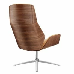 Boss Design Kruze Lounge Chair With Wood Veneer -Office Furniture Sales 2024 116289