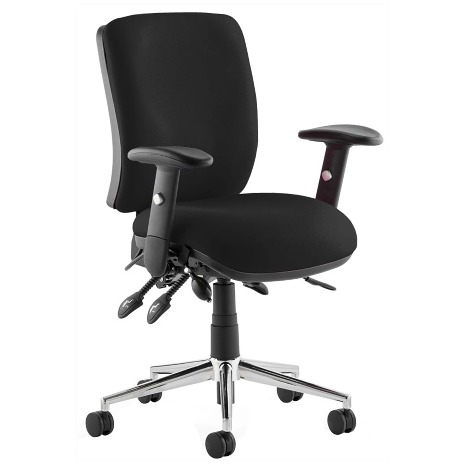 Vital 24Hr Ergonomic Medium Back Chair 1 Vital 24Hr Ergonomic Medium Back Chair