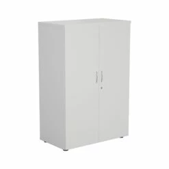 NEXT DAY Commerce II White Office Cupboards -Office Furniture Sales 2024 116649