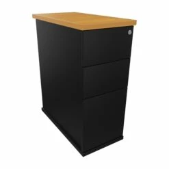 Presence Narrow Desk High Pedestals 23 Presence Narrow Desk High Pedestals -Office Furniture Sales 2024 117233