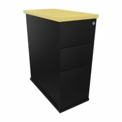 Presence Narrow Desk High Pedestals 27 Presence Narrow Desk High Pedestals -Office Furniture Sales 2024 117237