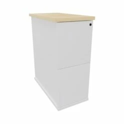 Presence Narrow Desk High Pedestals 38 Presence Narrow Desk High Pedestals -Office Furniture Sales 2024 117300